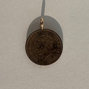 Gente vintage coin pendant from Sarah Briggs